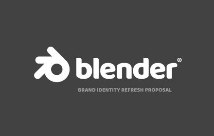 Blender 品牌标识更新提案