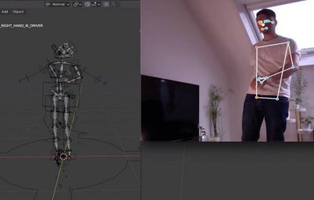 一款用于Blender的免费无标记动作捕捉插件